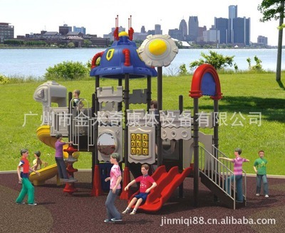 【广州金米奇供应大型儿童组合滑梯 广州组合滑梯工厂 JMQ-12028】价格,厂家,图片,滑梯设备,广州市金米奇康体设备-
